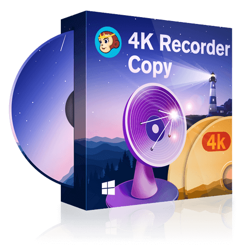 DVDFab 4K レコーダーコピー