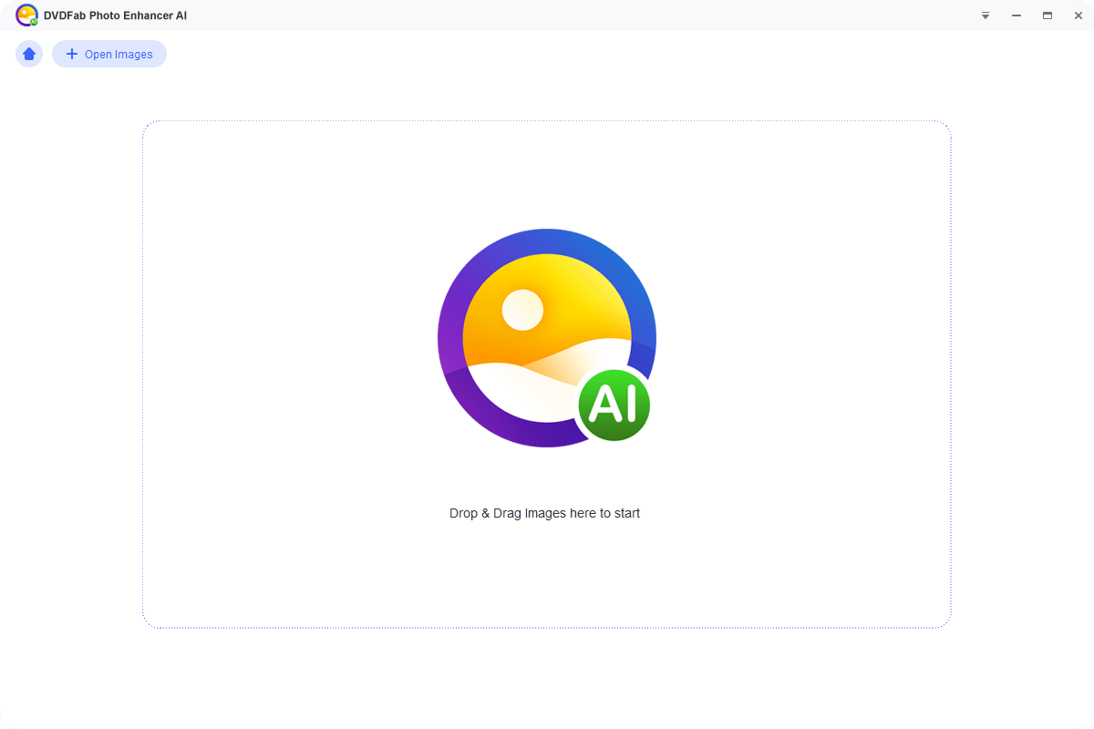 Load Source Photos to Photo Enhancer AI