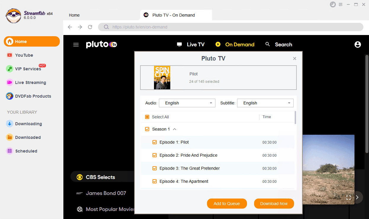 play pluto tv videos