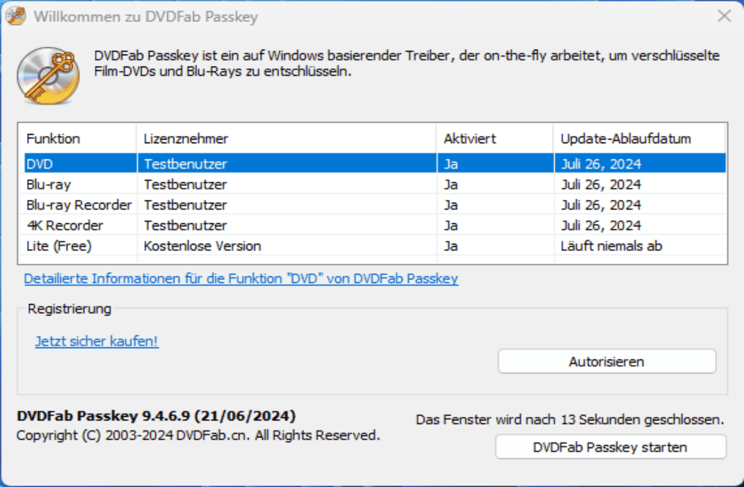 passkey for dvd guide 1