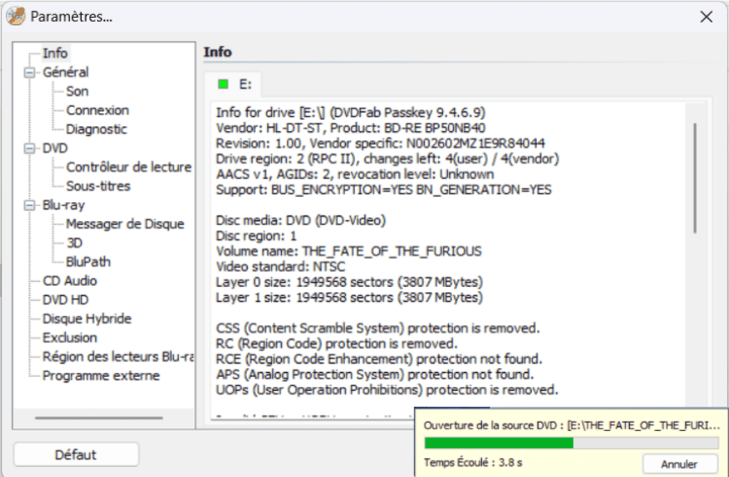 Passkey for blu-ray guide 2