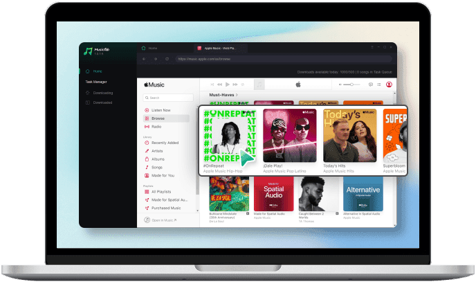 Start MusicFab and input your Apple Music account.