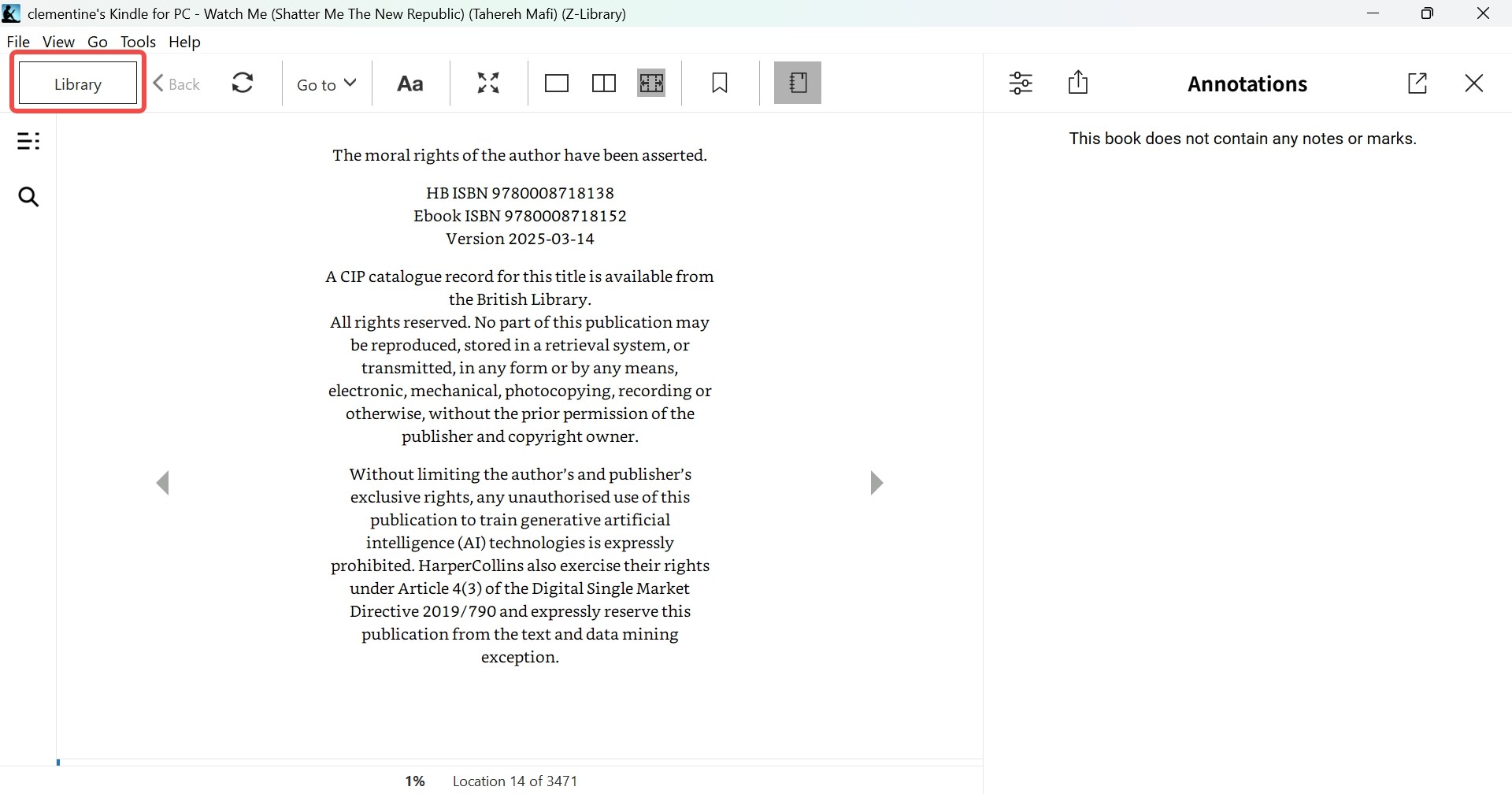 How to Exit a Book on Kindle Desktop