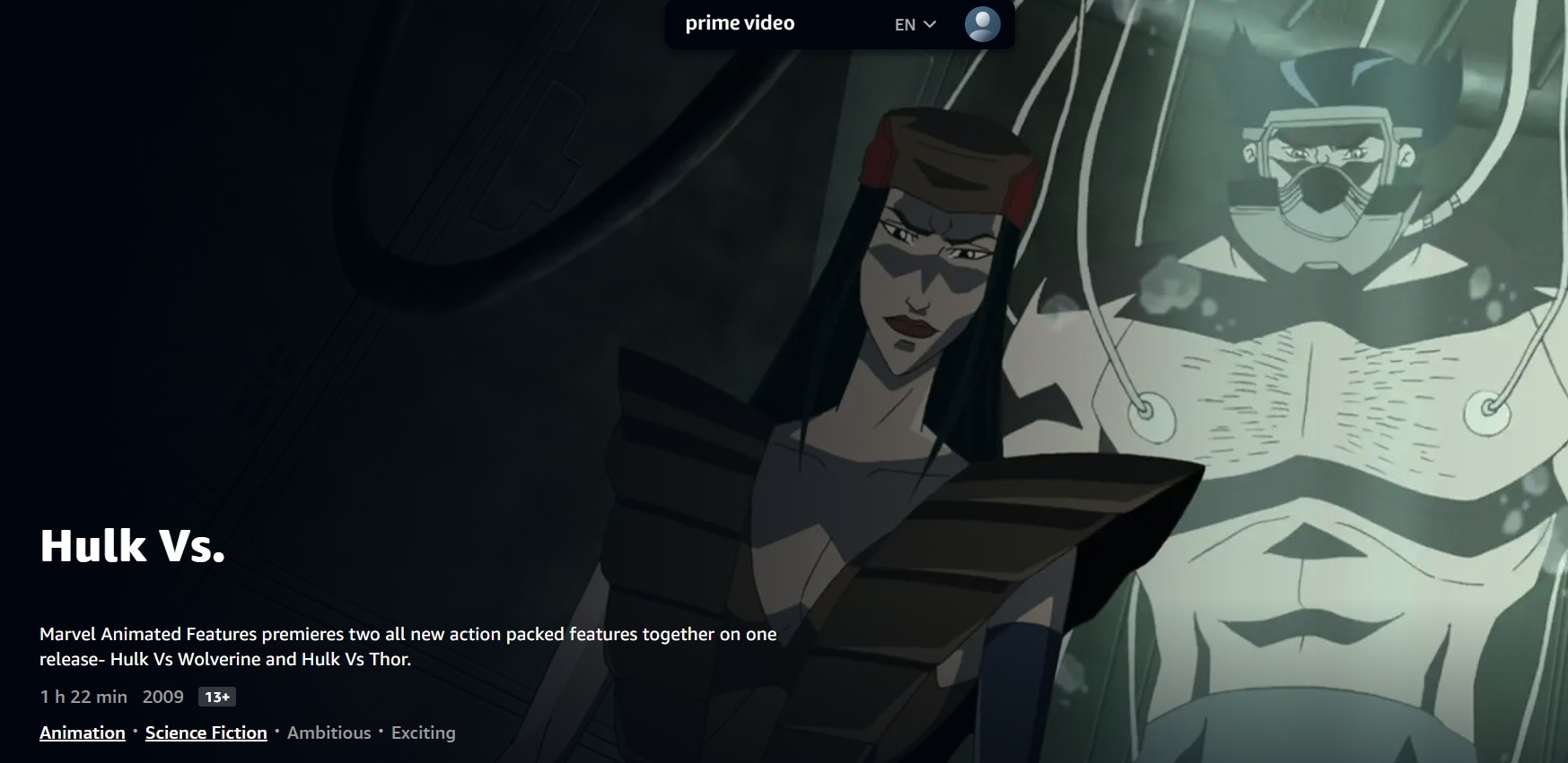 Where to Watch Marvel Animated Movies: Amazon Prime Video