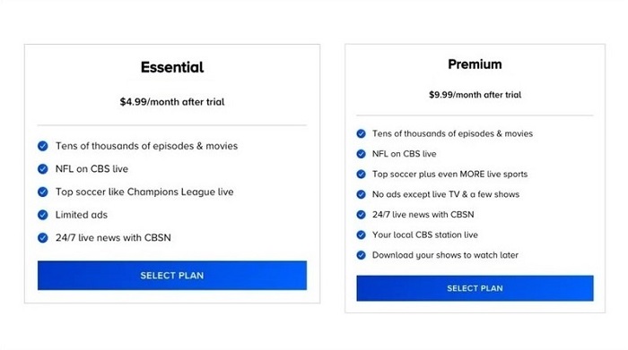 cbs streaming:How Much Does CBS Streaming Service Cost?