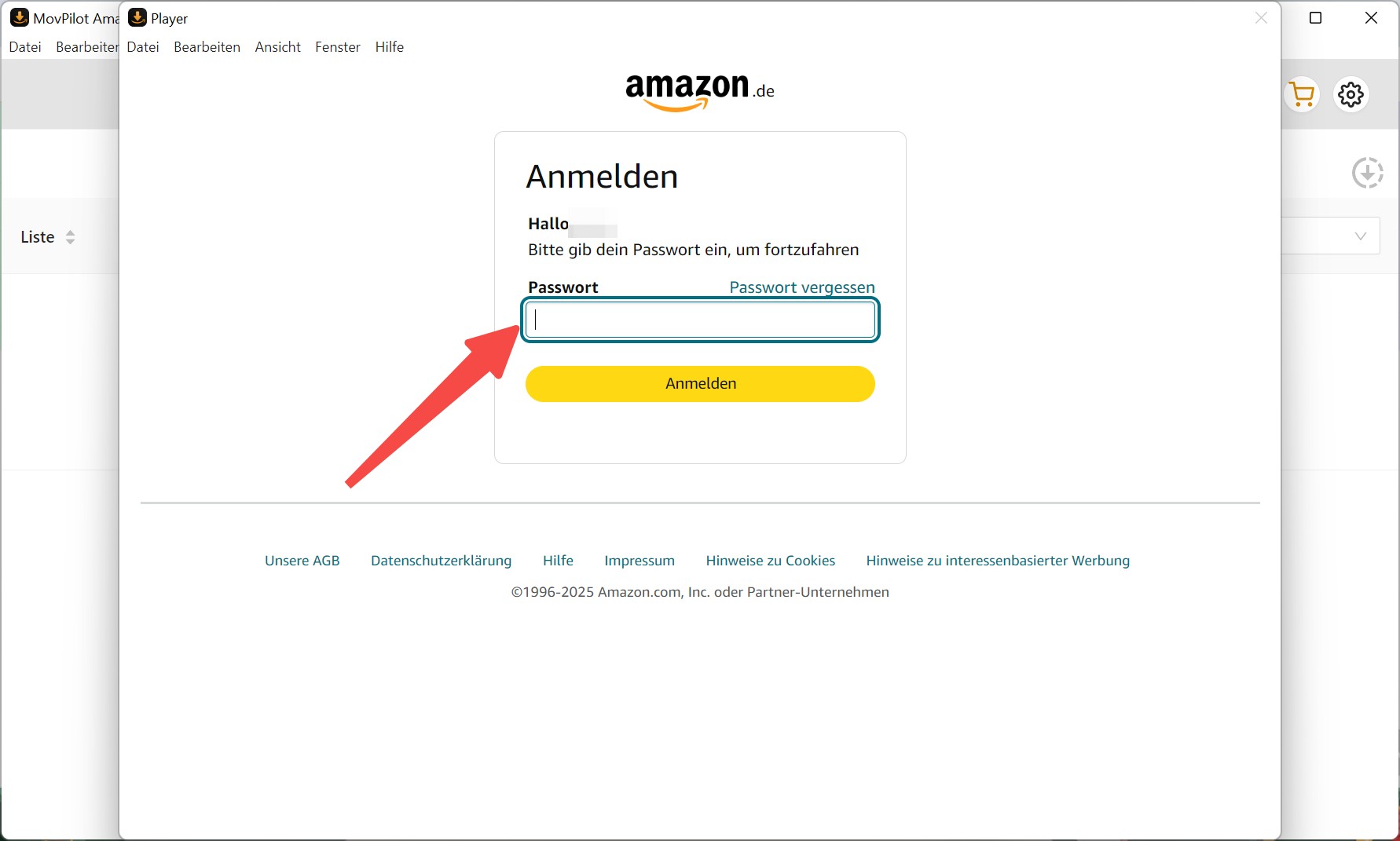 Anleitung zum Amazon Videos Download mit MovPilot Amazon Prime Video Downloader