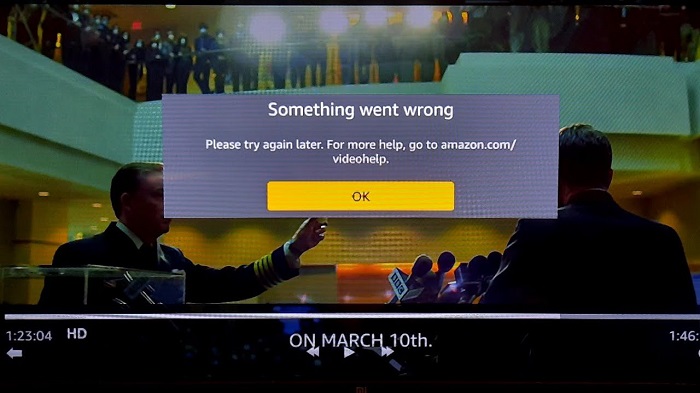 amazon prime video hilfe: Warum meldet mein Amazon Prime, dass „Something went wrong“?