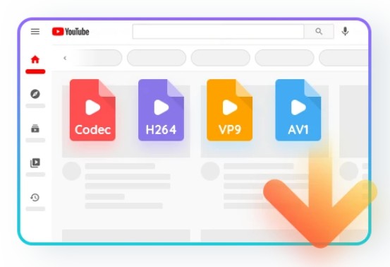 YouTube Video Download mit Video-Codecs H264, VP9 oder AVI