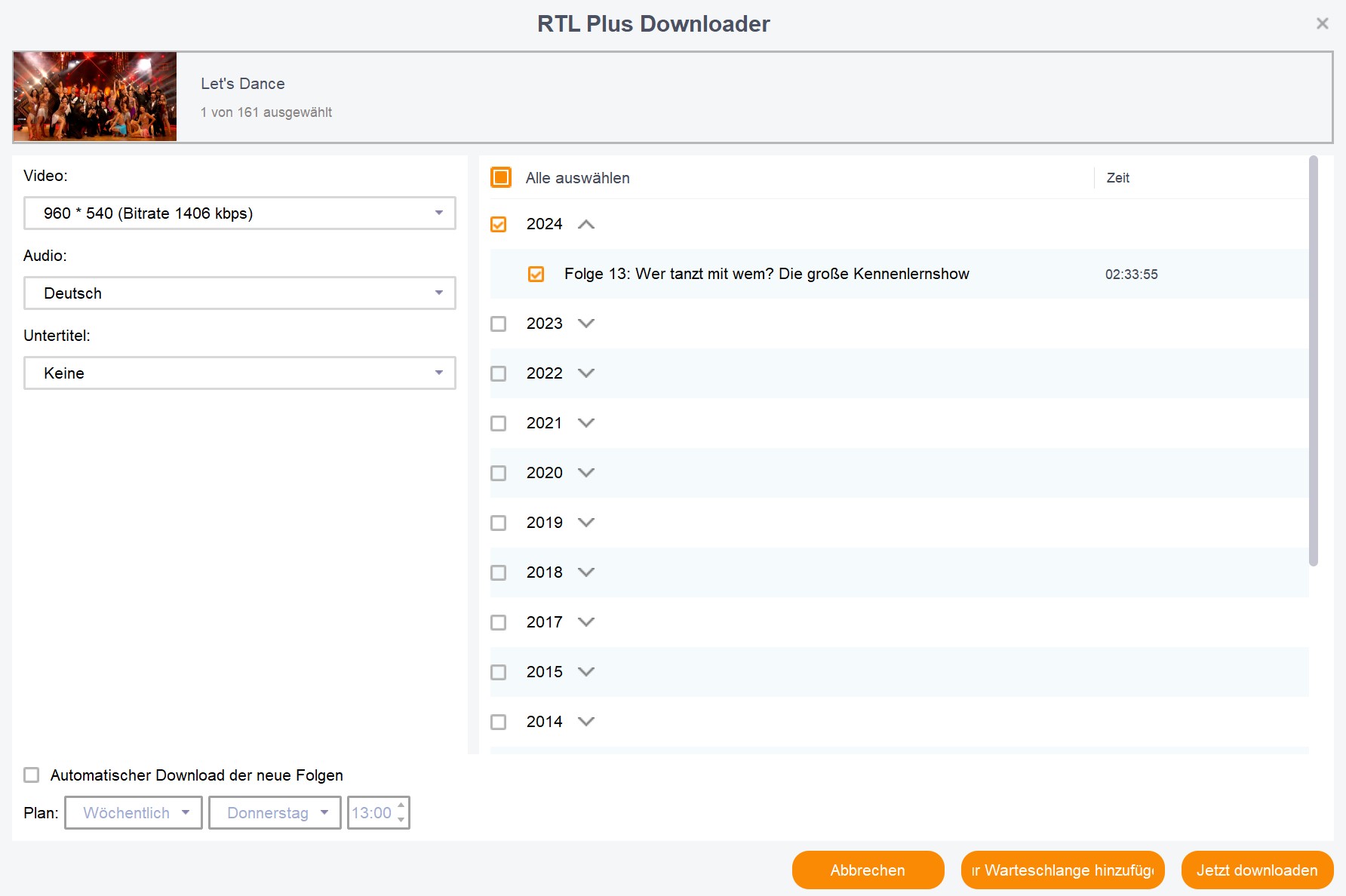 StreamFab RTL+ Downloader