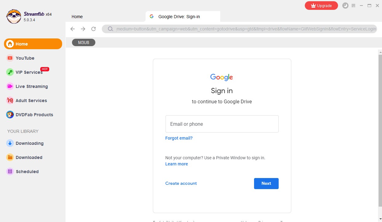 google drive video download:Teil 1: Wie kann man ohne Erlaubnis Google Drive Video downloaden? Mit dem StreamFab Video Downloader 