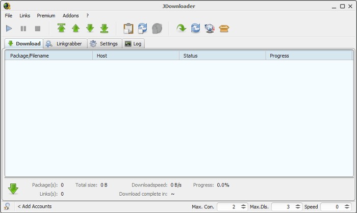 video downloader online:5. JDownloader – Video Herunterladen Online