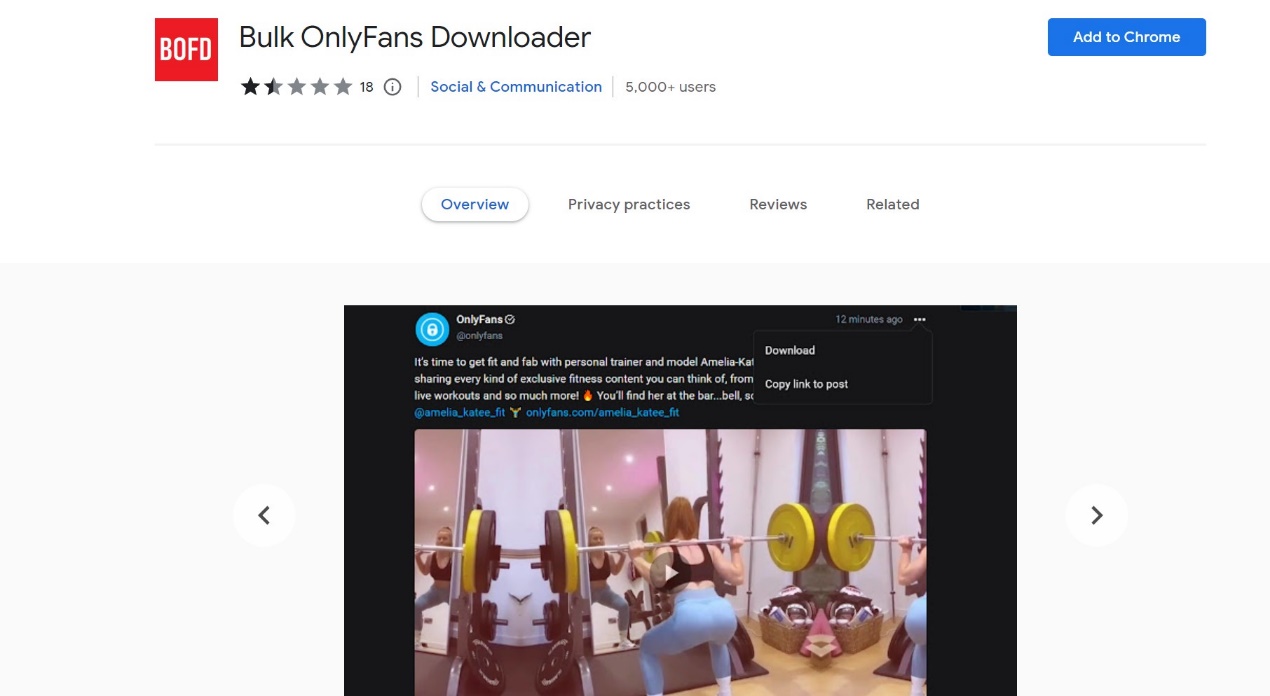 OnlyFans-Videos-Speichern mit der Chrome-Erweiterung