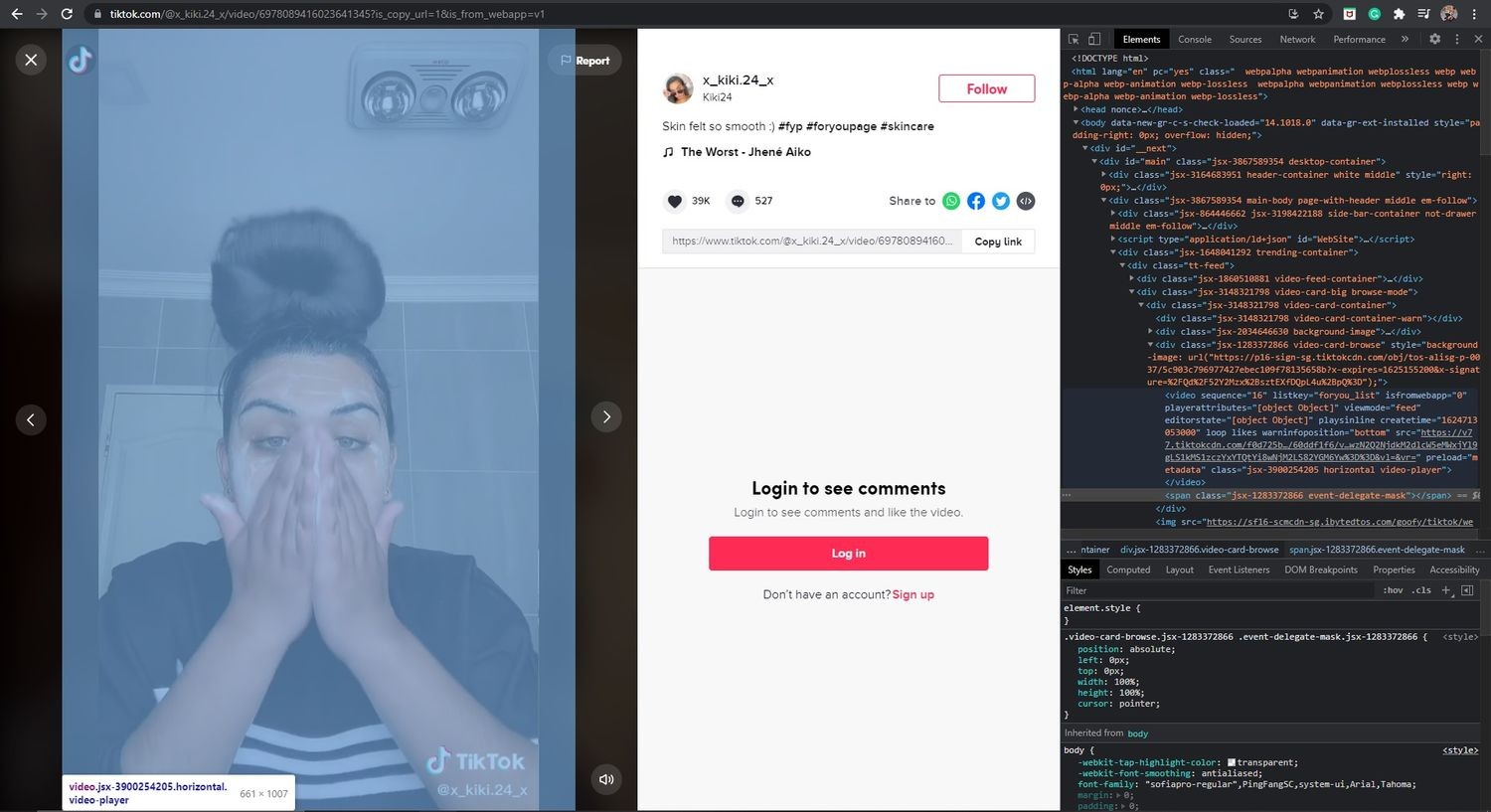 TikTok Videos von der TikTok-Website speichern