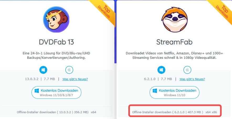 StreamFab downloaden