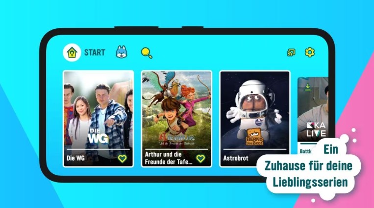 Download der KiKA Videos über KiKA-Player App