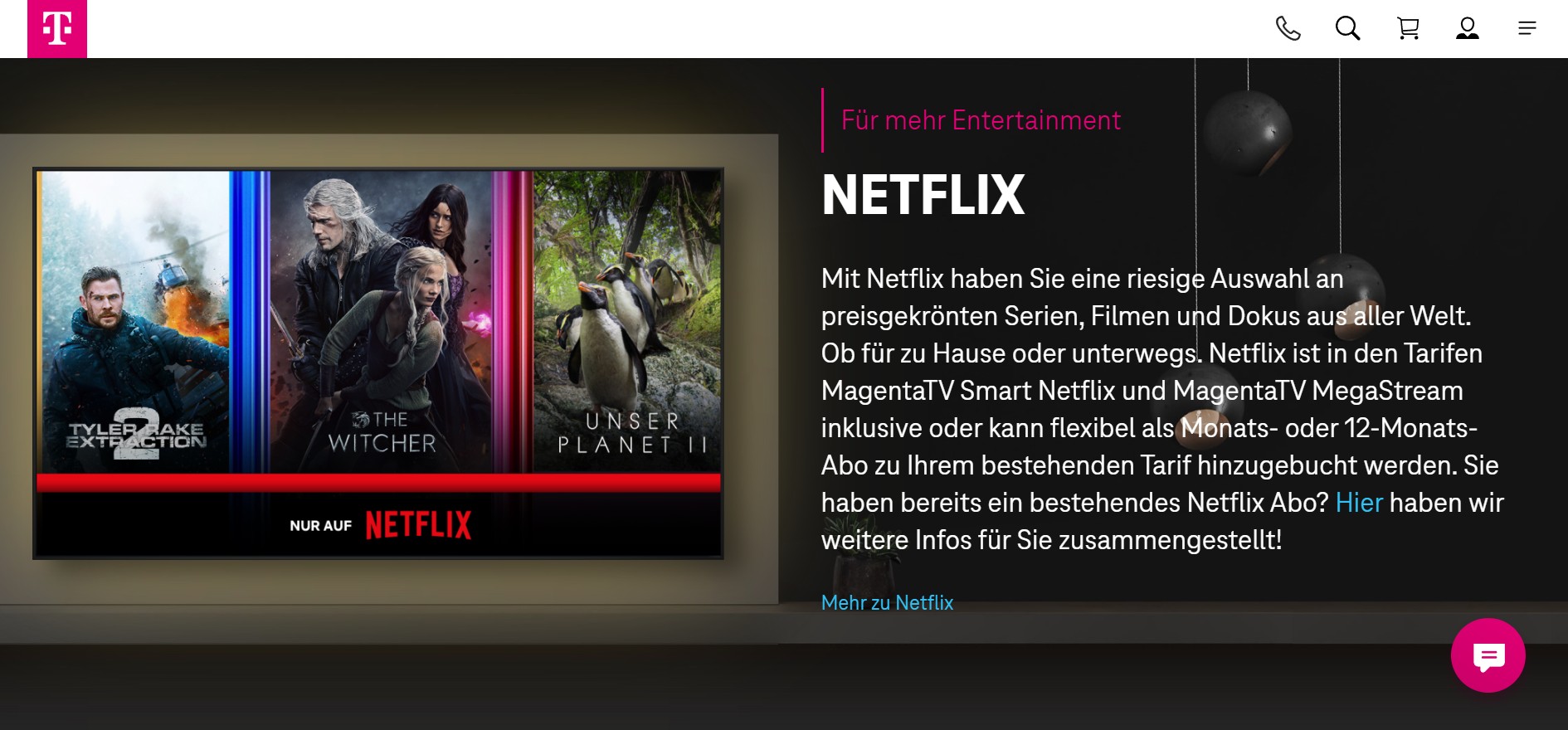 Magenta TV mit Netflix verknüpfen: 2