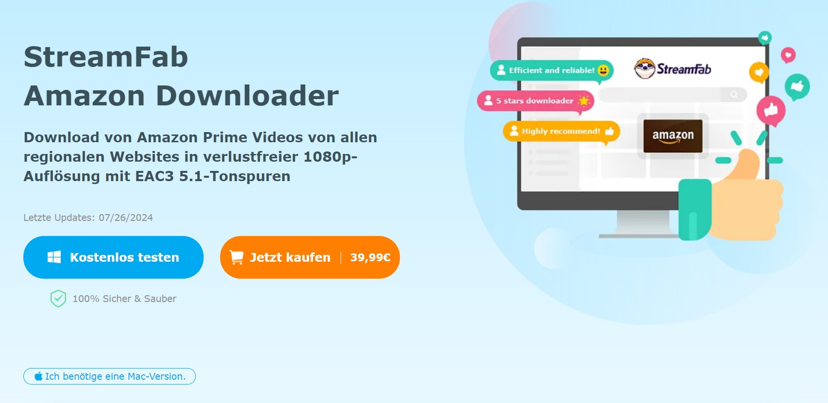 Was ist StreamFab Amazon Downloader?