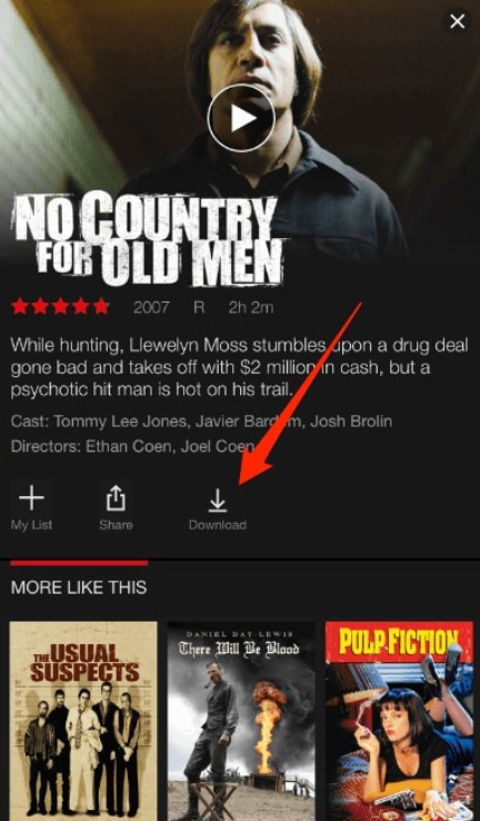 Kann man Filme von Netflix auf Handys downloaden?