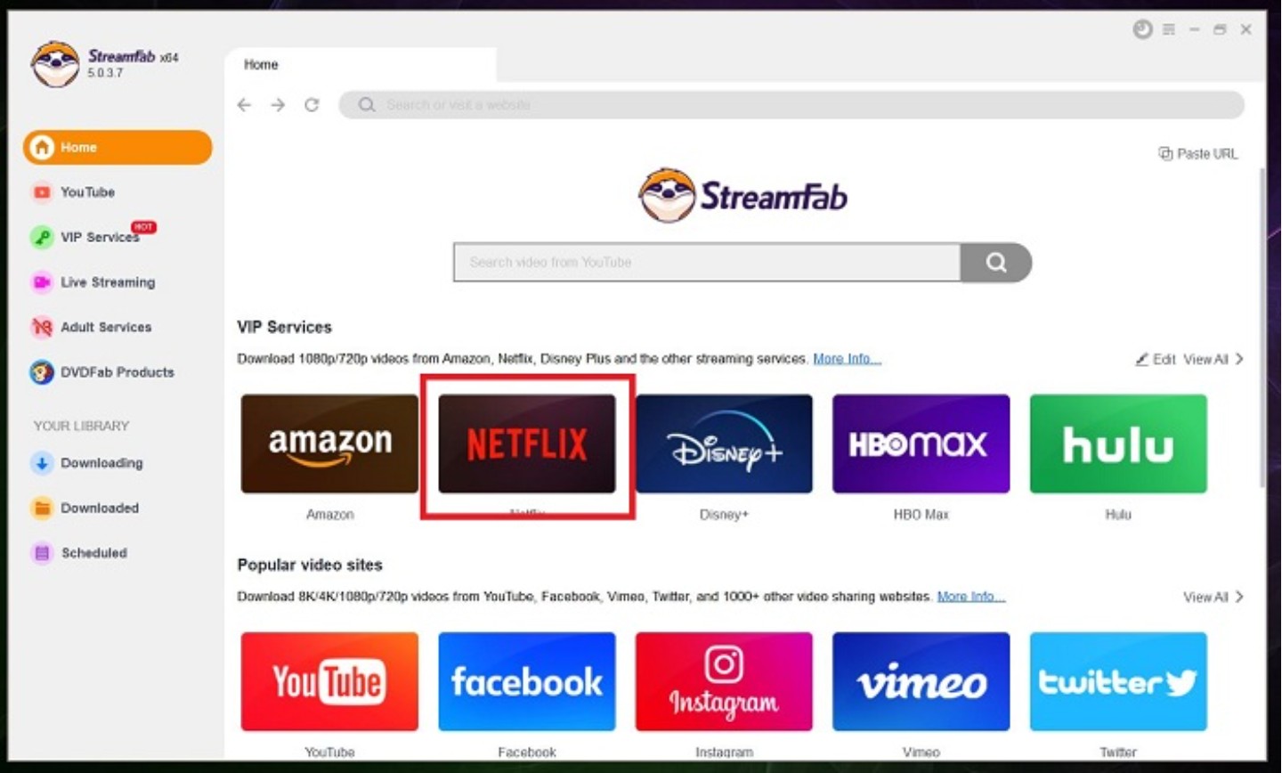 netflix party chrome:Wie benutzt man den StreamFab Netflix Downloader?