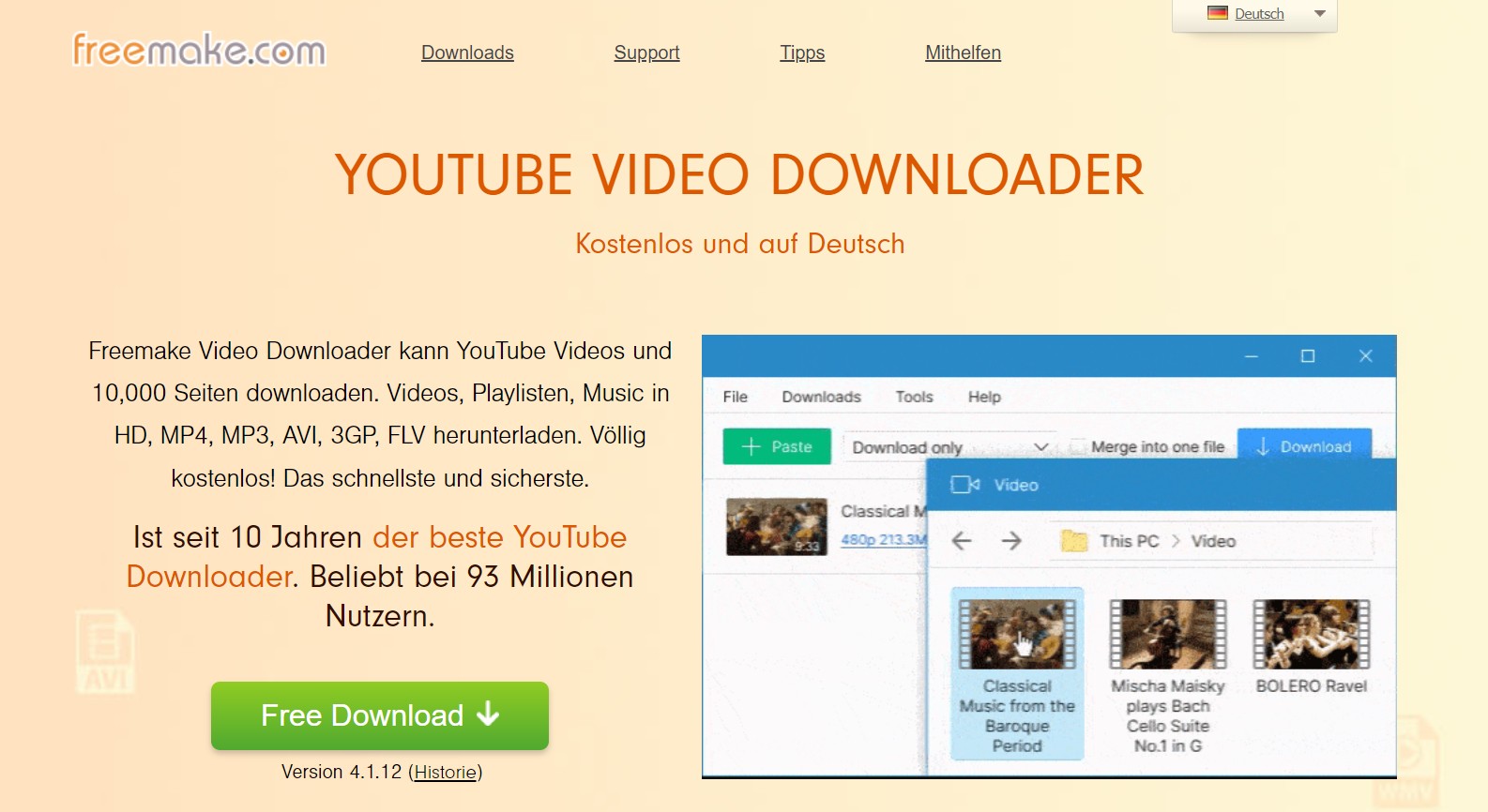 Freemake Video Downloader