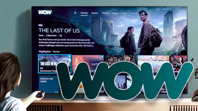 Installation der WOW TV App auf einem Android TV