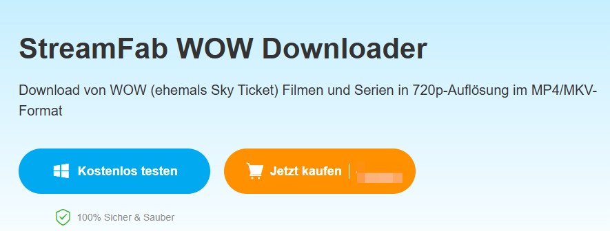 3. WOW TV Download ohne Einschränkungen —— StreamFab WOW Downloader💕