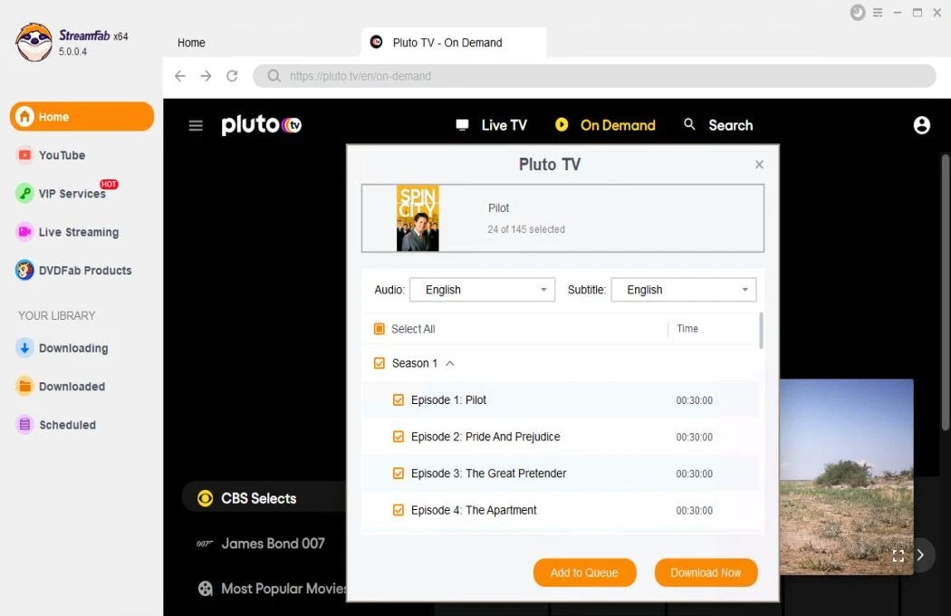 does pluto tv have commercials:How to use StreamFab Pluto TV downloader?