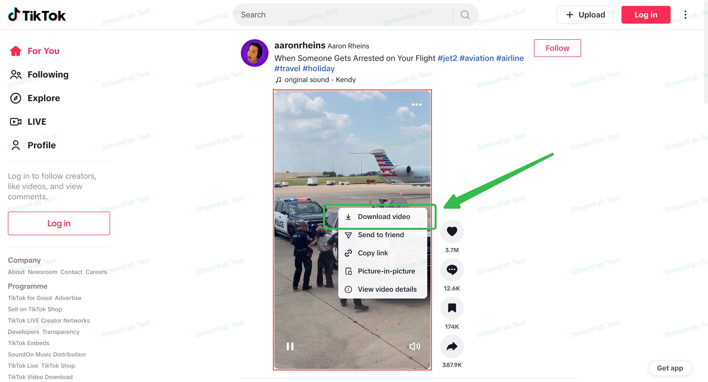 Comment télécharger des vidéos TikTok par la méthode officielle