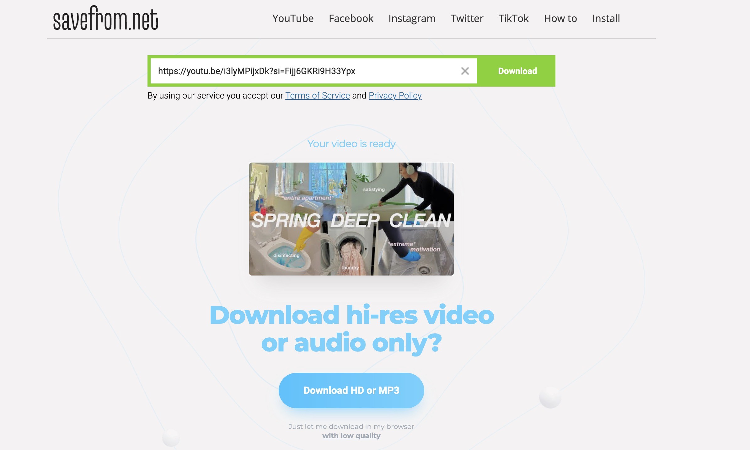 5 Multiple Ways For How to Download YouTube Videos On Mac: online tool
