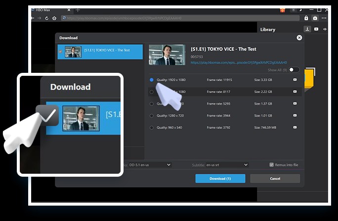 how to download HBO Max shows on MacBook: steps of cleverget