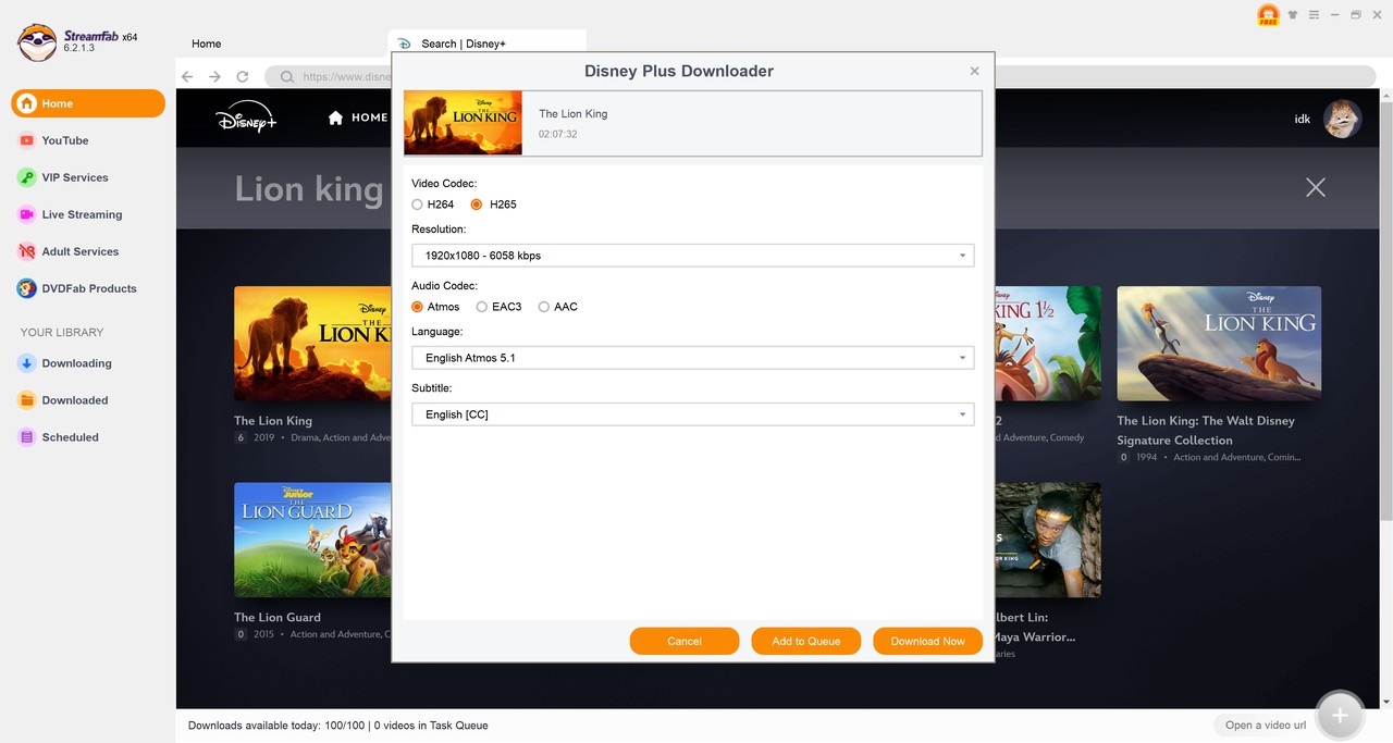 how to download disney plus movies with StreamFab