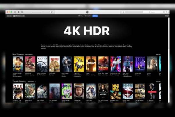 Prise en charge du contenu Disney 4K HDR