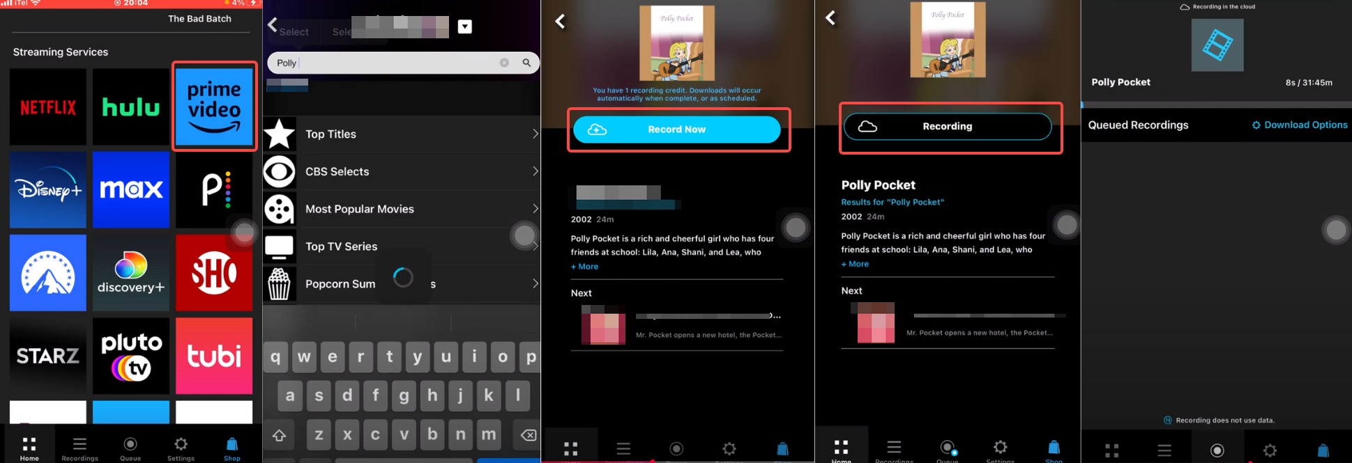 Android＆iPhoneでプライムビデオを録画する方法