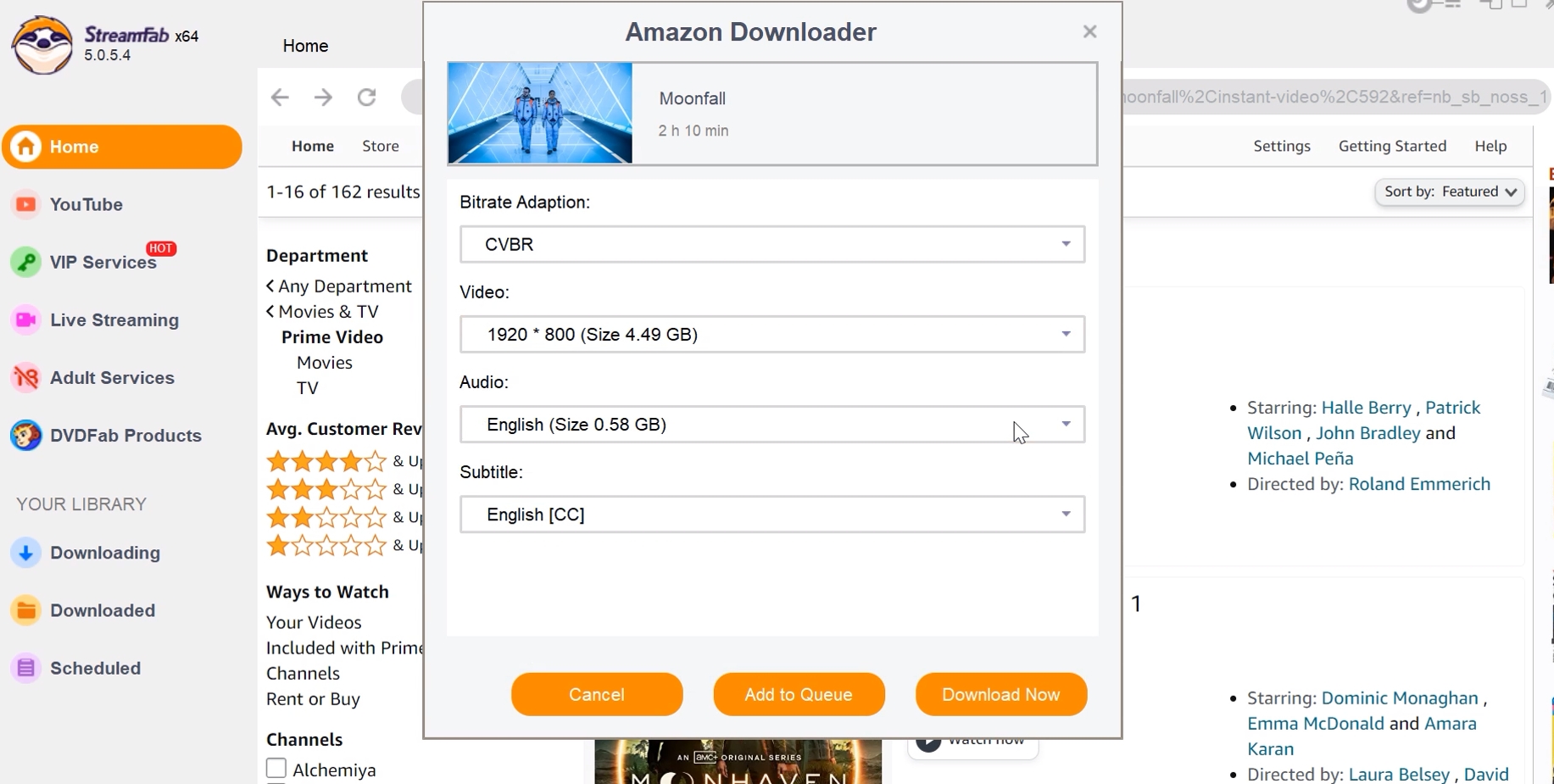 jdownloader alternative: StreamFab Video Downloader