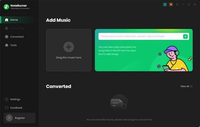 Download NoteBurner Tidal Music Converter 2.0.0