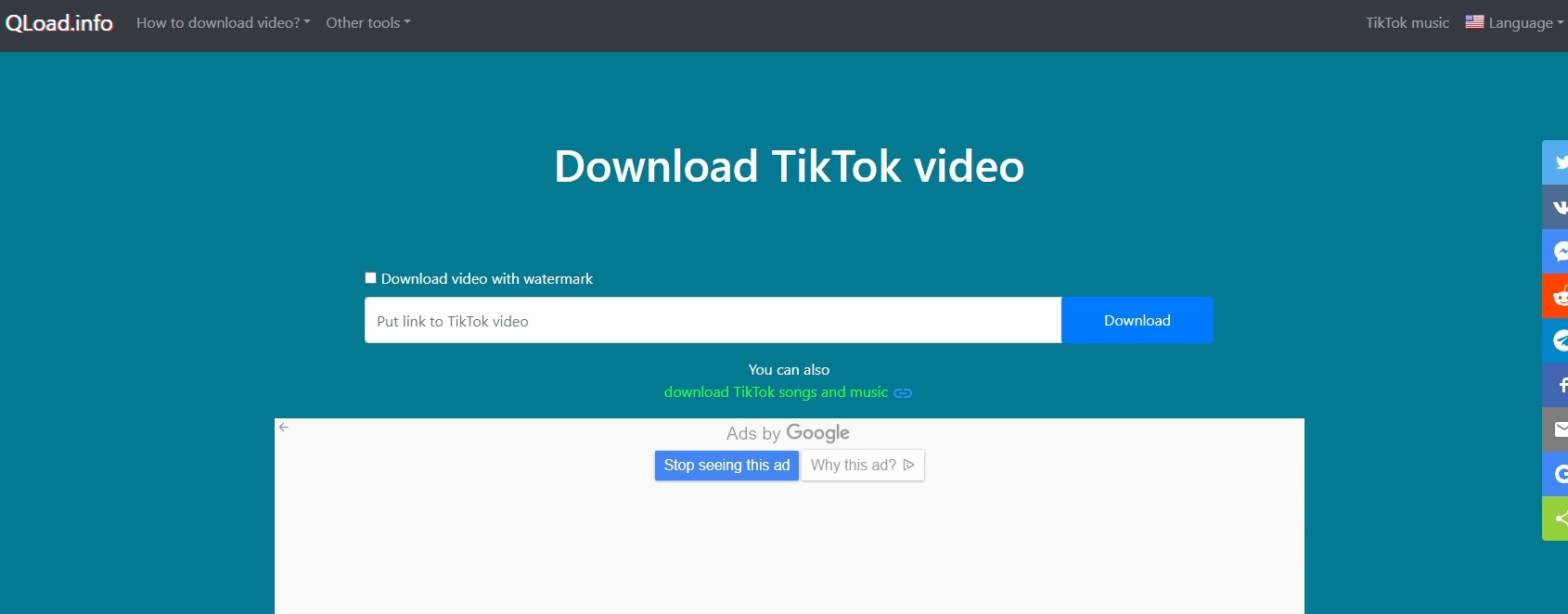 tiktok audio downloader:5. QLoad.Info