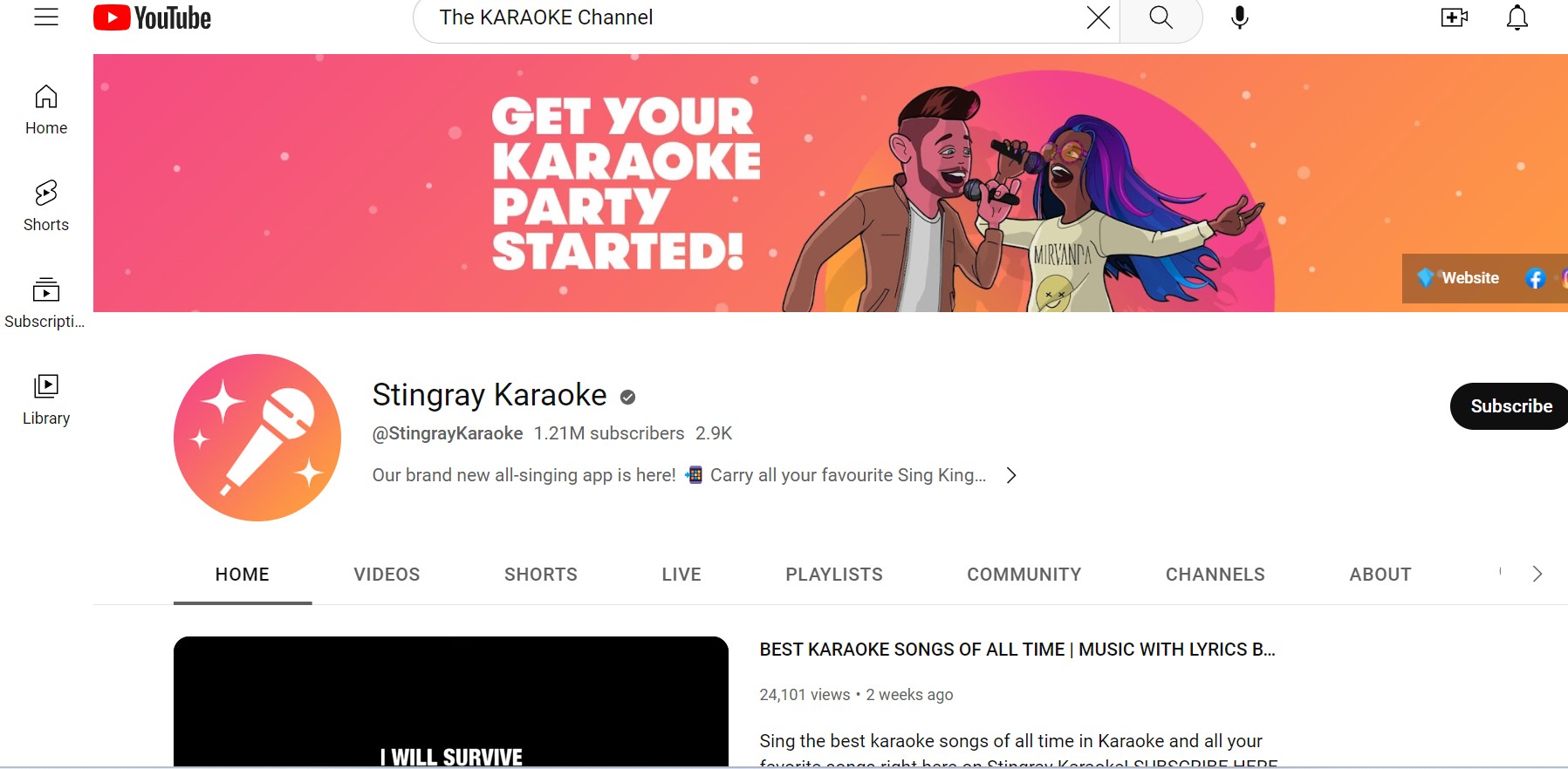  The KARAOKE Channel