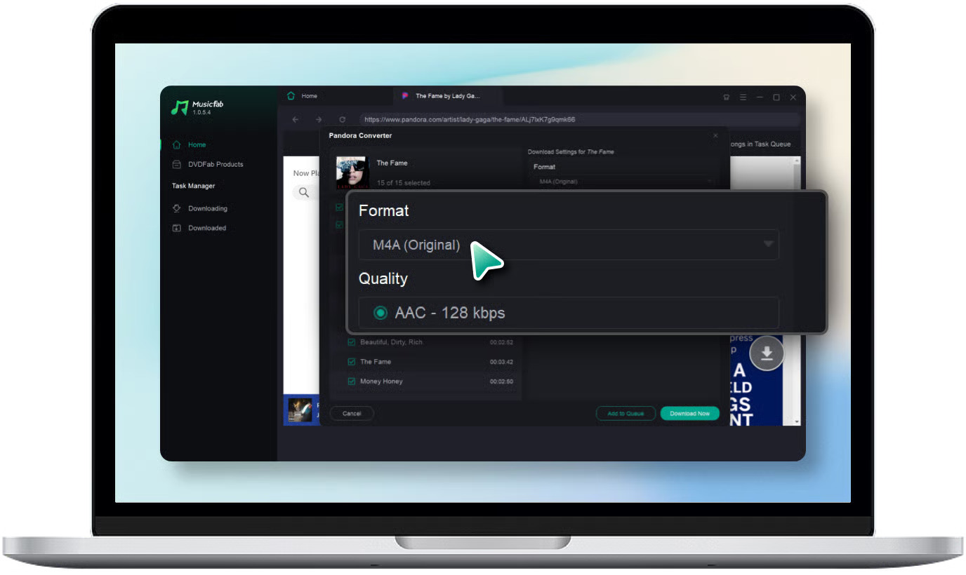 How To Download Pandora Stations For Offline Listening Using MusicFab
