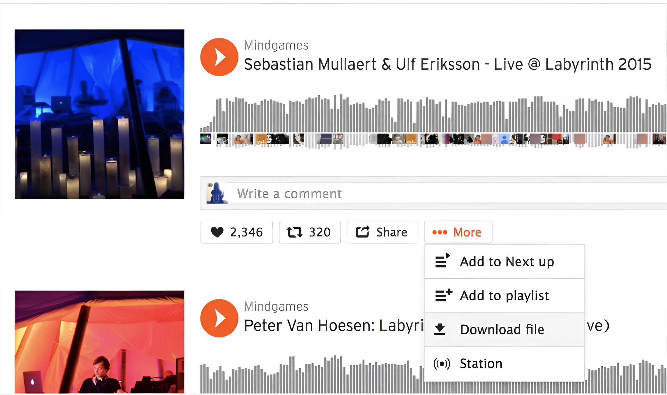 download songs on SoundCloud on Android