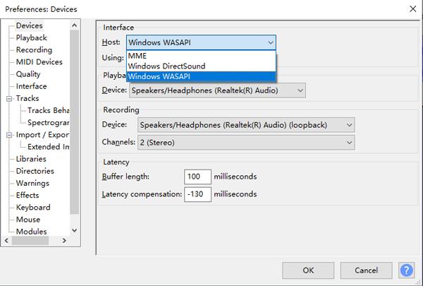  click on Audio Settings