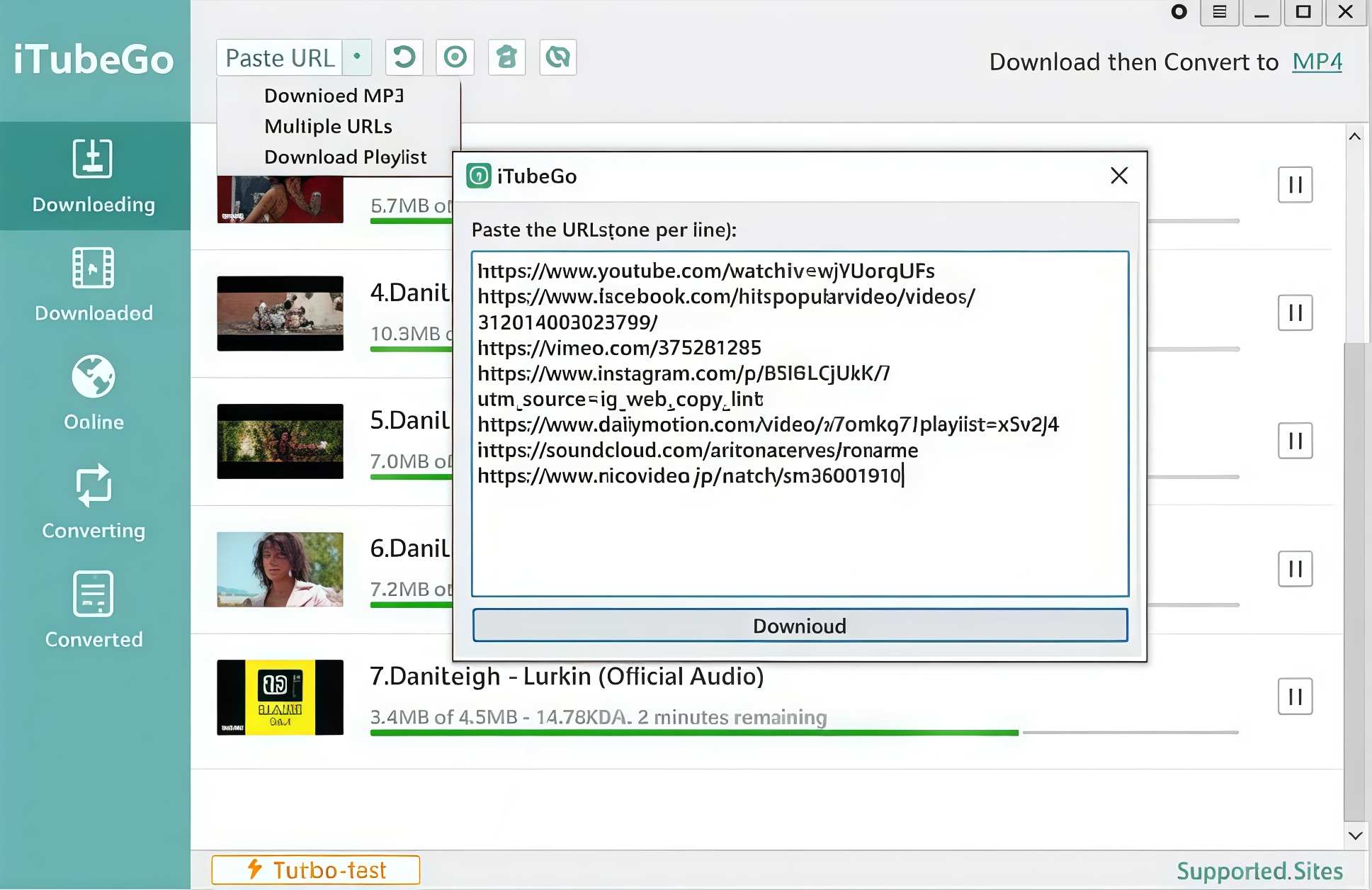 iTubeGo YouTube Downloader