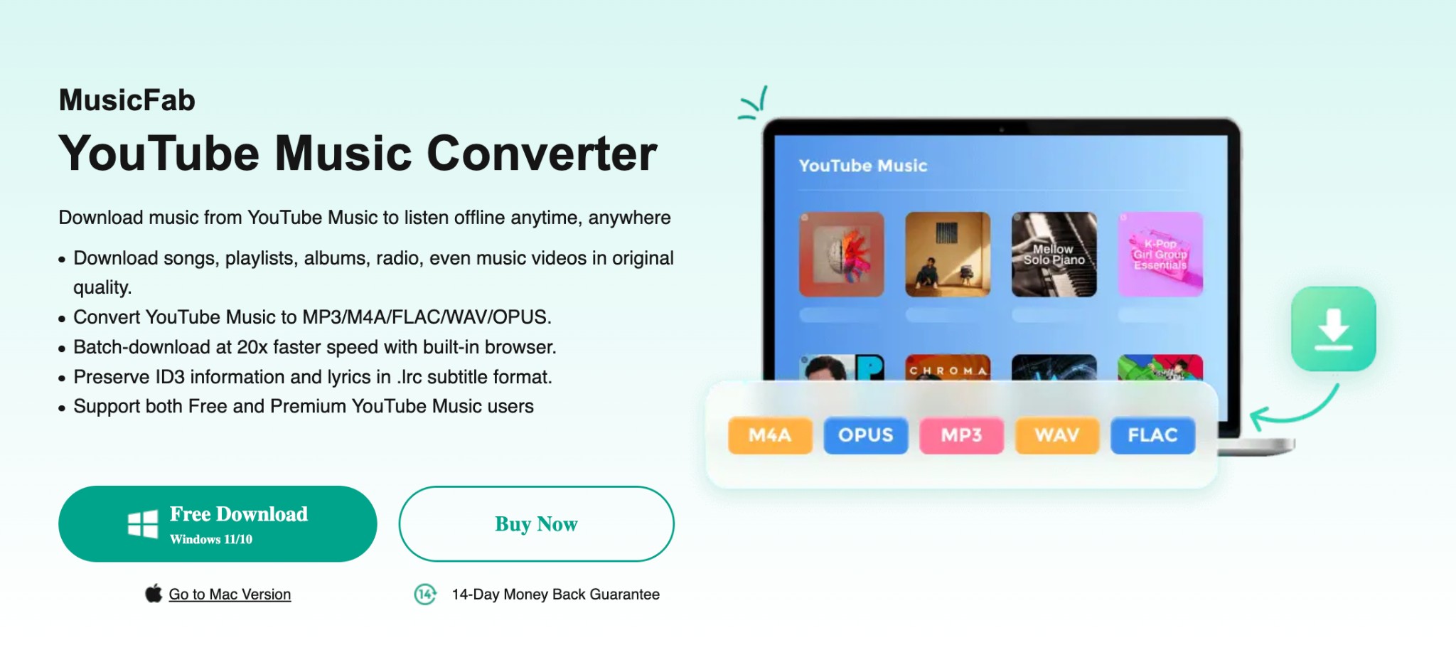 MusicFab YouTube Music Converter