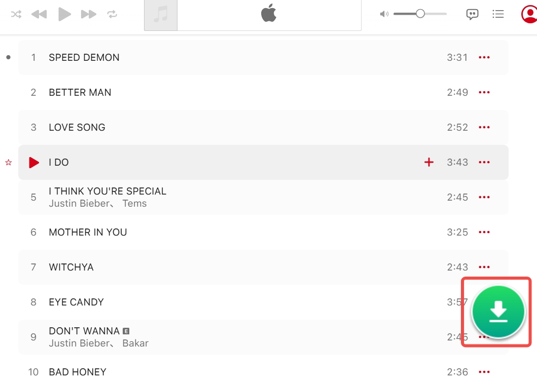 built-in browsing option to locate your preferred songs