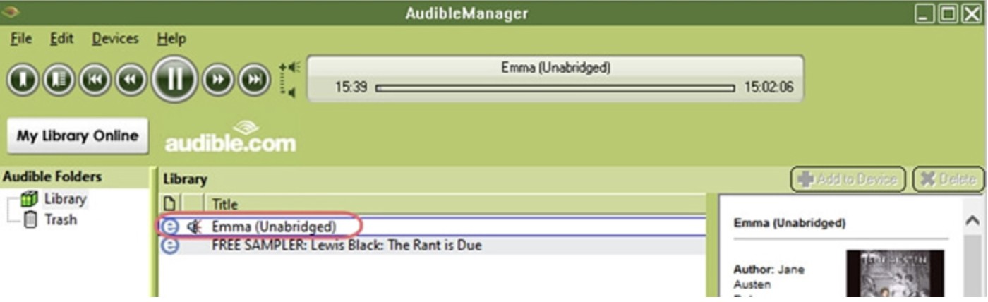 Select the Add Audio Files