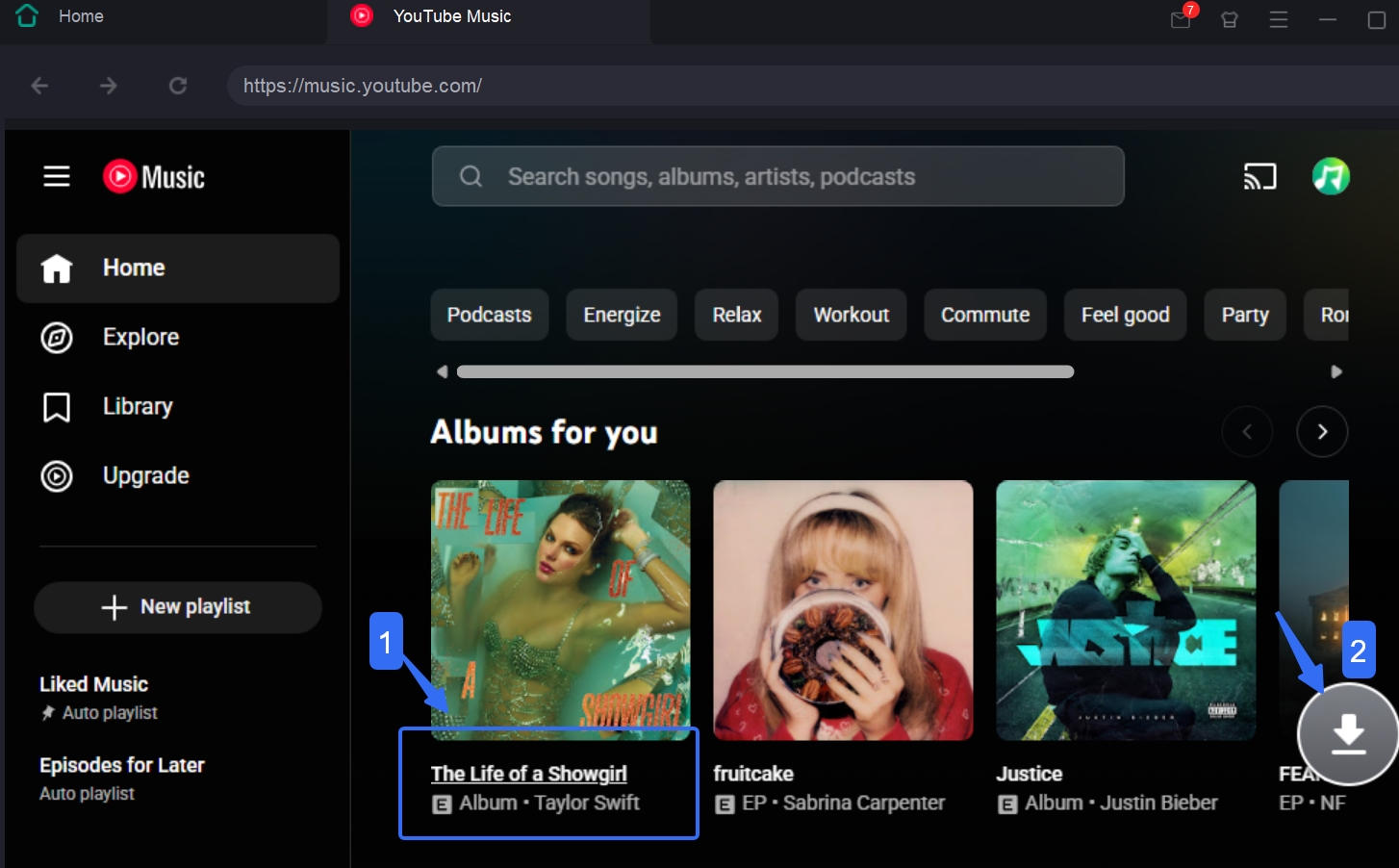 locate the playlists