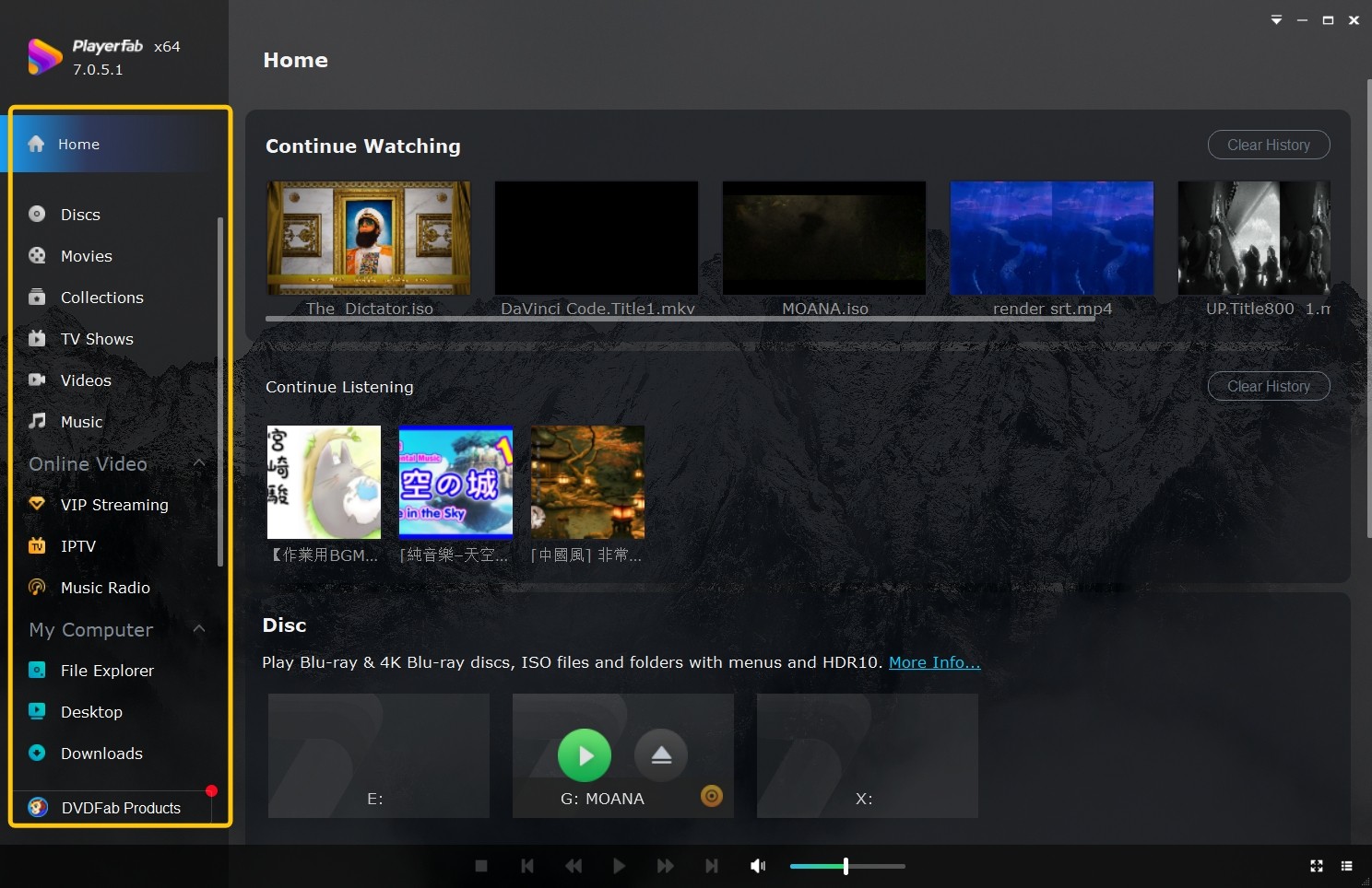  Play Region-Locked DVDs on PC with PlayerFab
