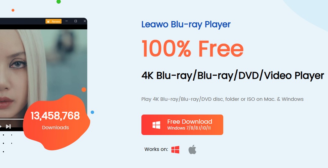 Leawo Blu-ray Player for Windows