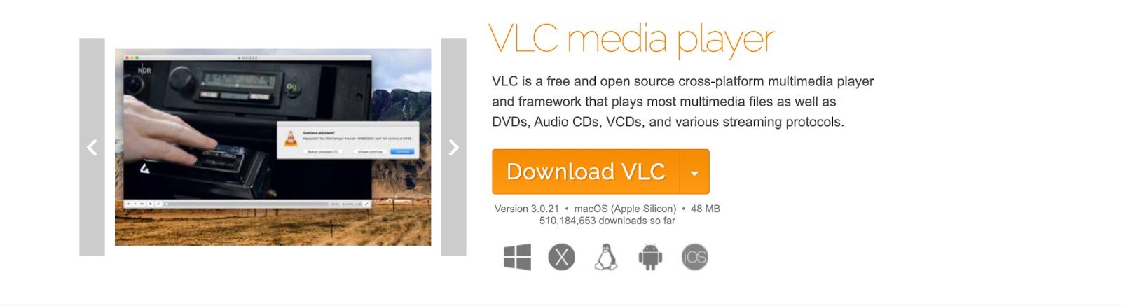 Play DVDs on Windows 10 with VLC