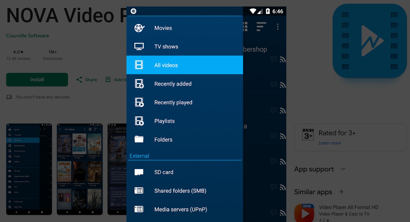 nova Video Player