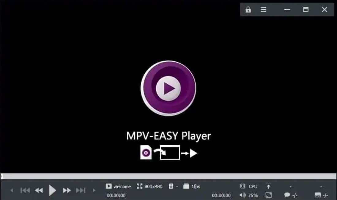 TS file player: mpv Player